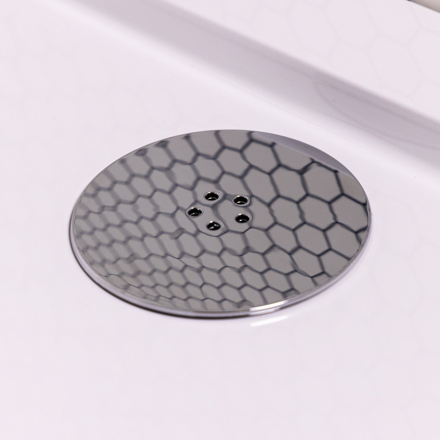Shower Tray Fast Flow Waste 90mm Chrome