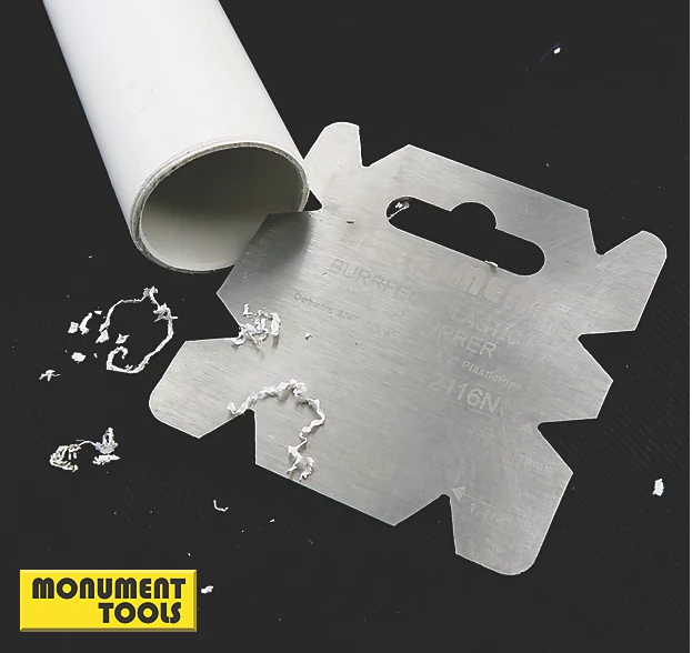 MONUMENT Burrfect Plastic Pipe Deburrer ¾", 1¼", 1½" and 2" 2116N MON2116