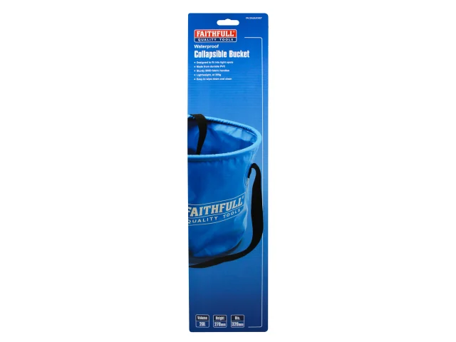 Faithfull Collapsible Bucket 20 litre