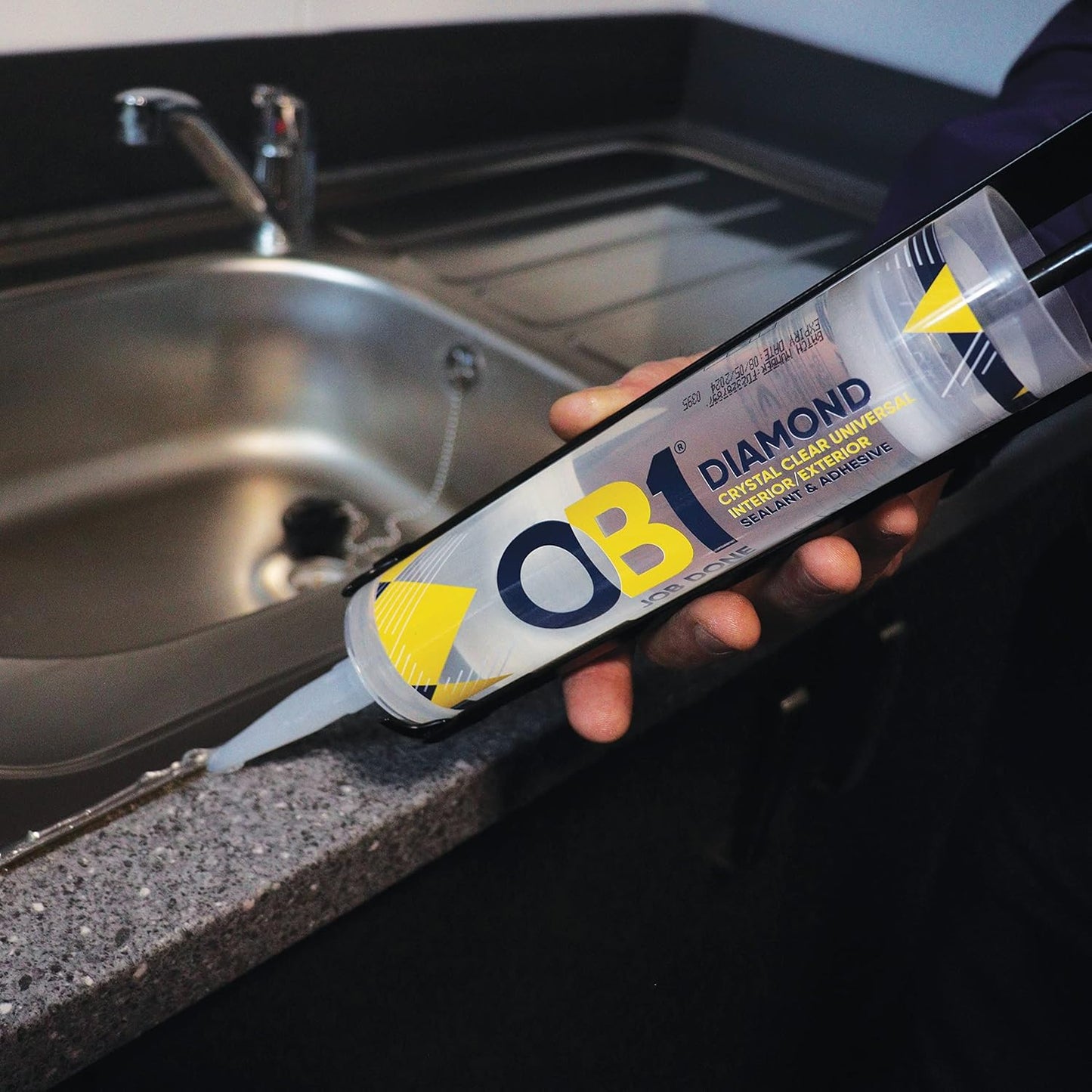 OB1® DIAMOND Crystal clear universal sealant & adhesive