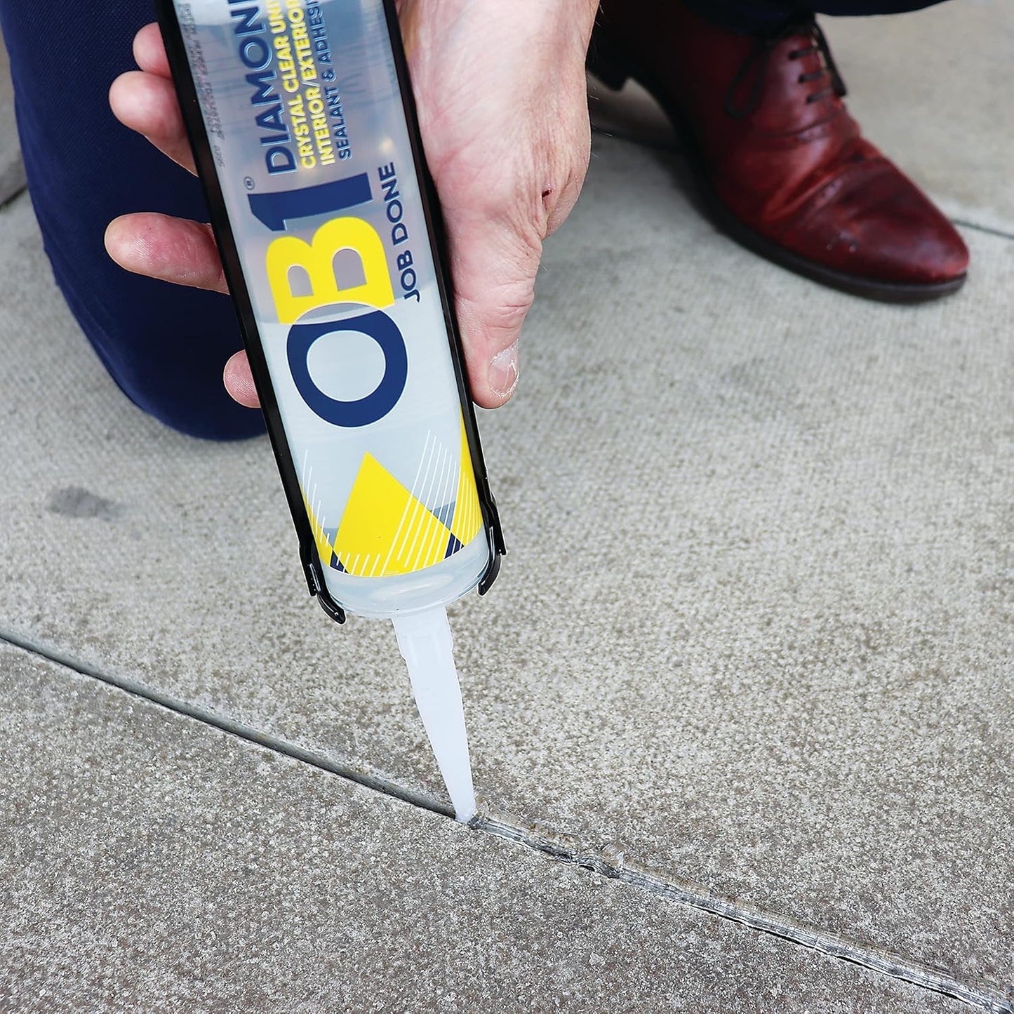 OB1® DIAMOND Crystal clear universal sealant & adhesive