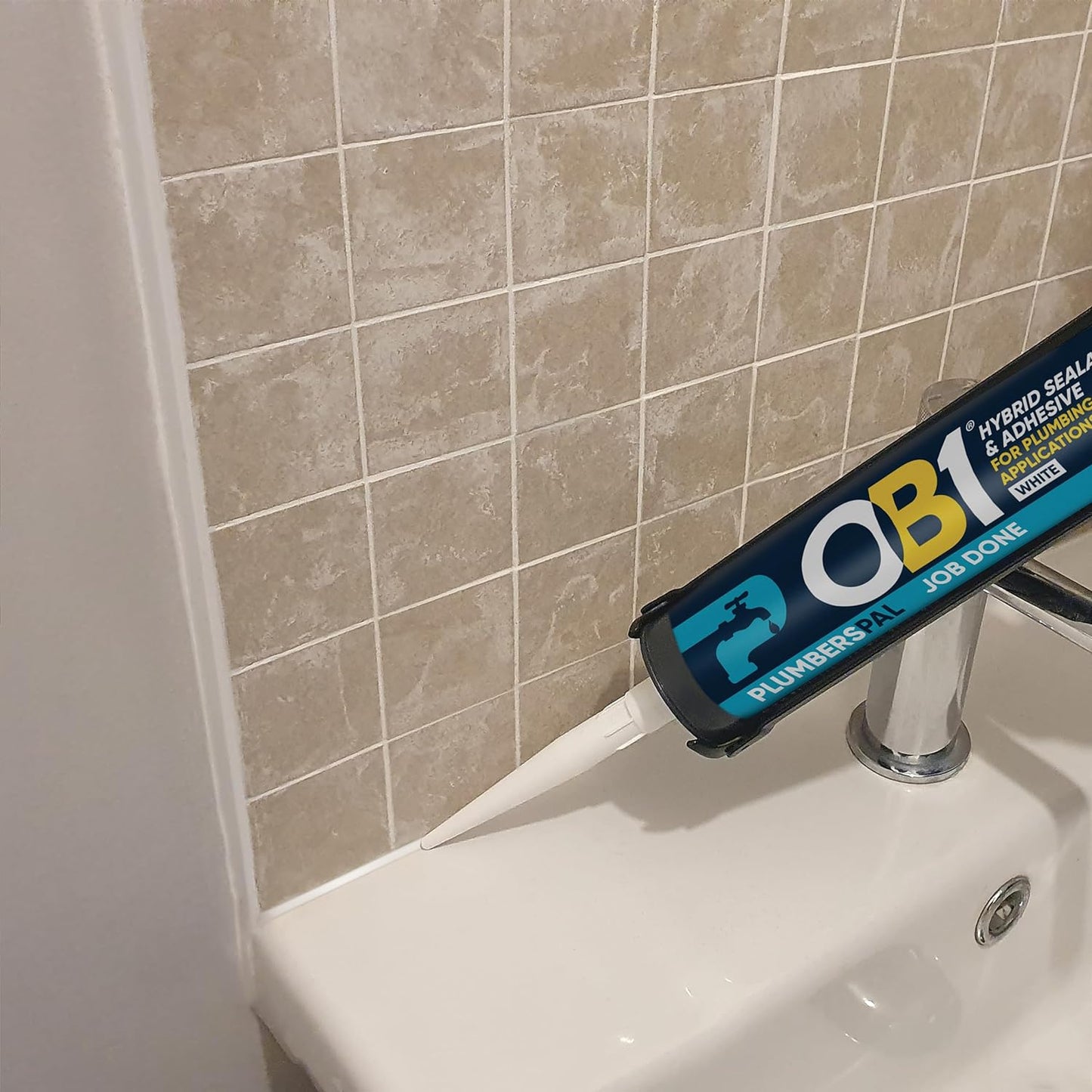 OB1® PLUMBERSPAL Hybrid Sanitary Sealant & Adhesive