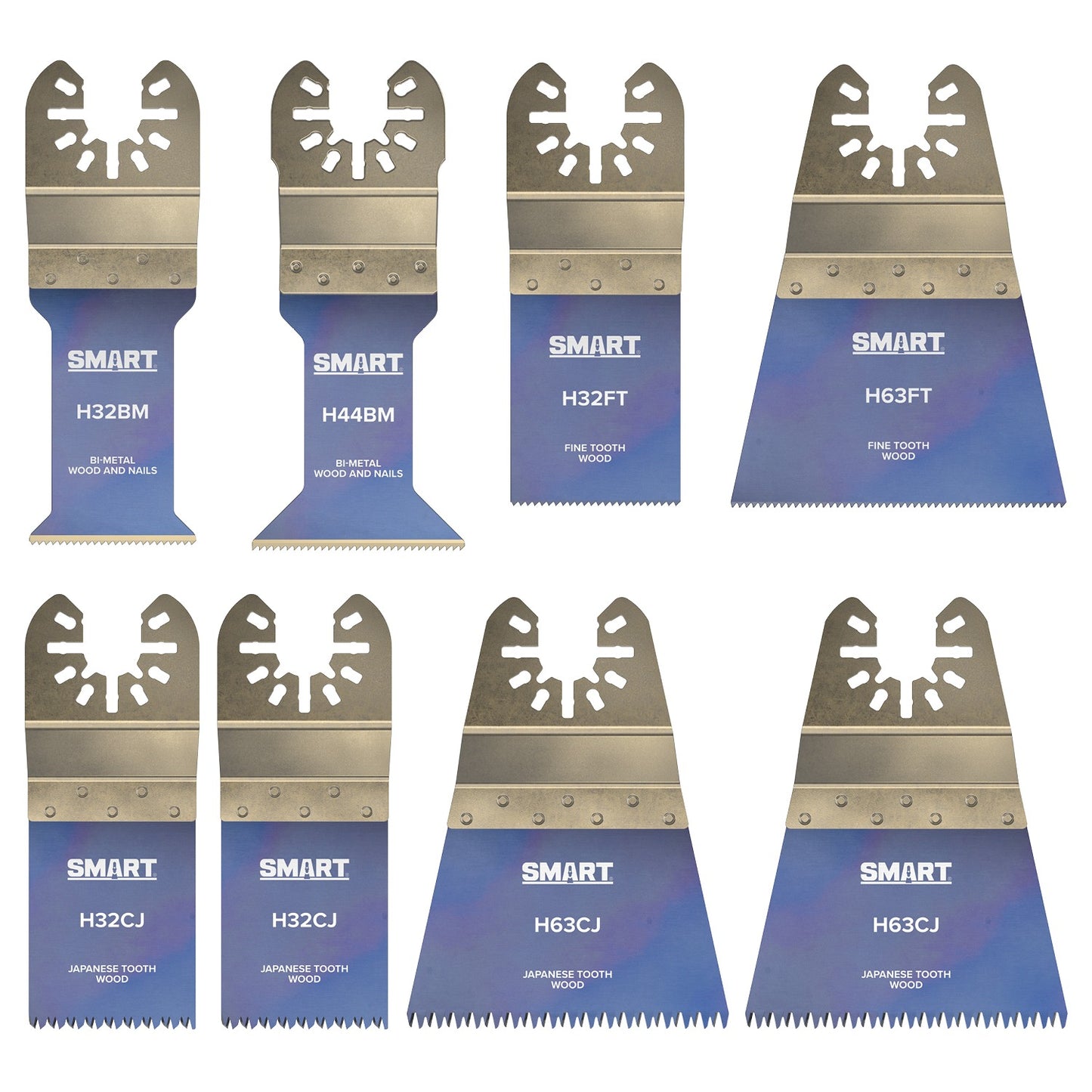 SMART Trade Series 8 Piece Blade Set H8MAK