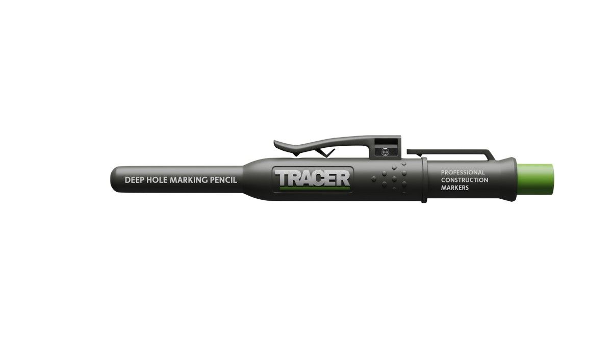 TRACER Deep Hole Construction Pencil With Holster ADP2