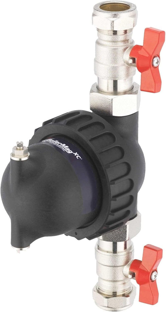 Boilermag 22mm Compact Dual Flow System Filter Compact Magnetic Filter BoilerMagXC