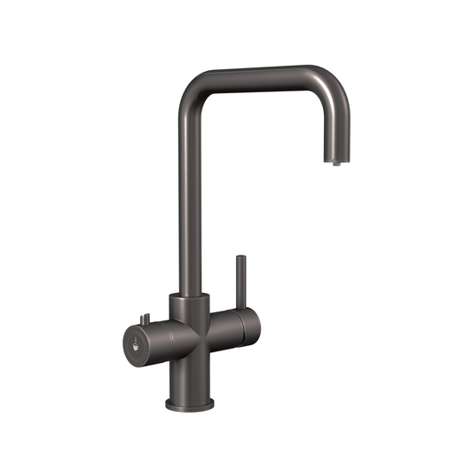 TapCo. 3-in-1 Instant Boiling Water Kitchen Tap Gun Metal