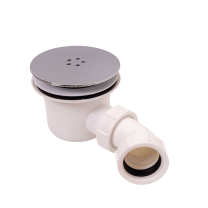Shower Tray Fast Flow Waste 90mm Chrome