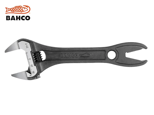 THIN JAW ADJUSTABLE WITH SERRATED PIPE JAWS BAH31T