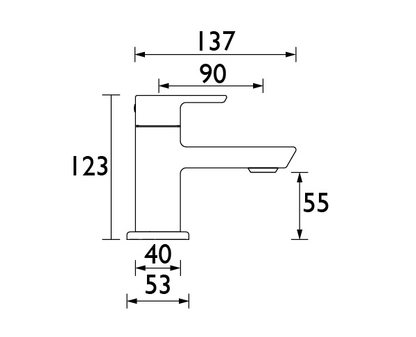 Bristan Cobalt Bath Taps