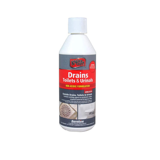 KNOCK OUT Drains Toilets & Urinals 500ml