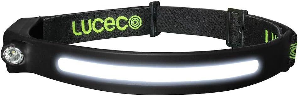 Luceco Flexible LED Head Torch 350 Lumen with Motion Sensor