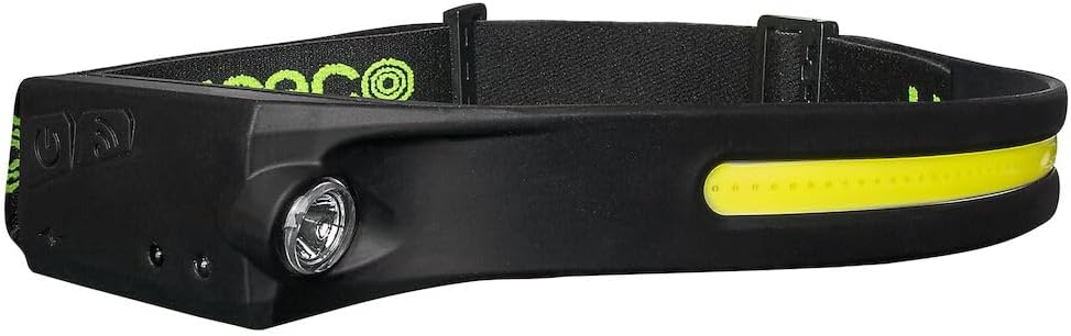 Luceco Flexible LED Head Torch 350 Lumen with Motion Sensor