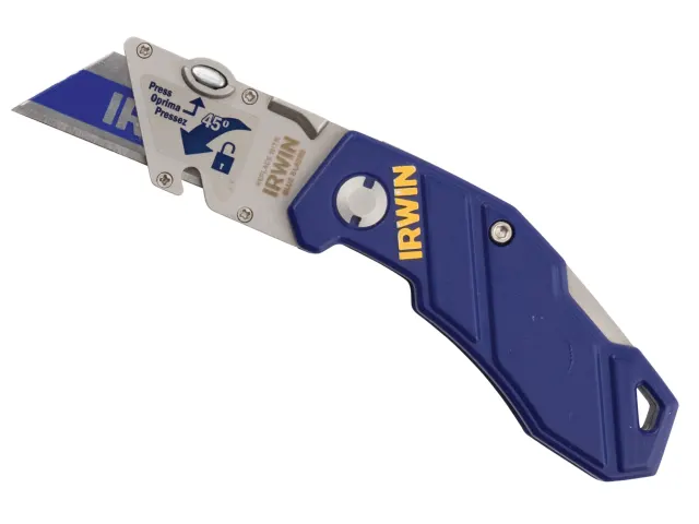Irwin 10507695 Folding Fixed Blade Trapezoid Utility Knife IRW10507695