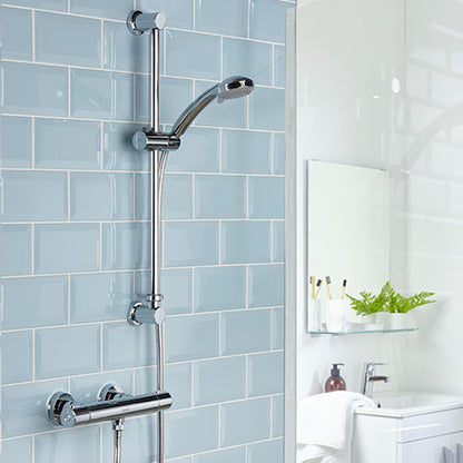 Bristan Frenzy Thermostatic Bar Shower with Multi Function Handset