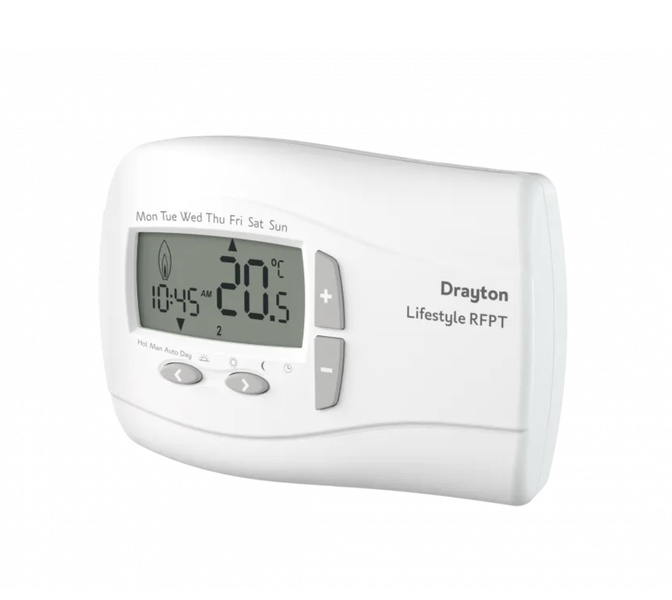 Drayton Lifestyle RFPT 7 Day Wireless Programmable Thermostat THD22120