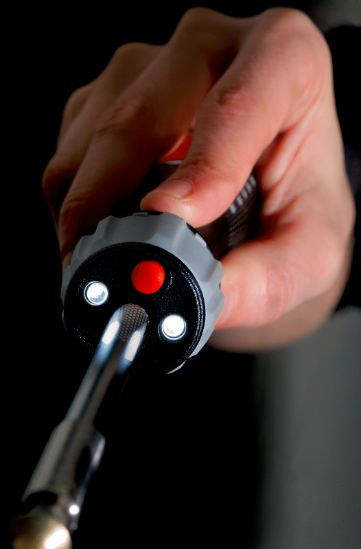 BAHCO LED Ratchet Screwdriver & 6 Bits 808050L