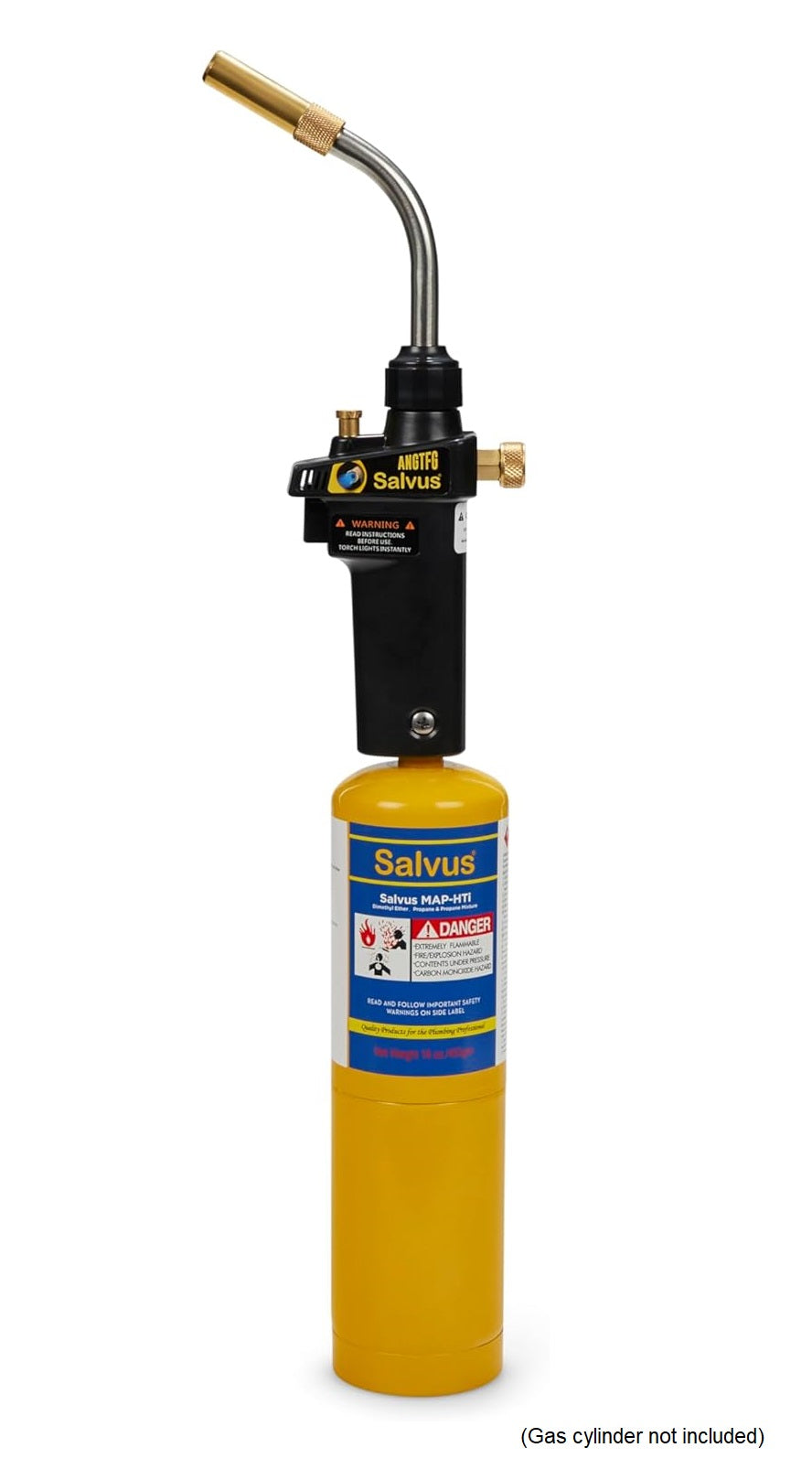 Salvus Turbo Torch Mapp Gas Propane Plumbing Blow Torch