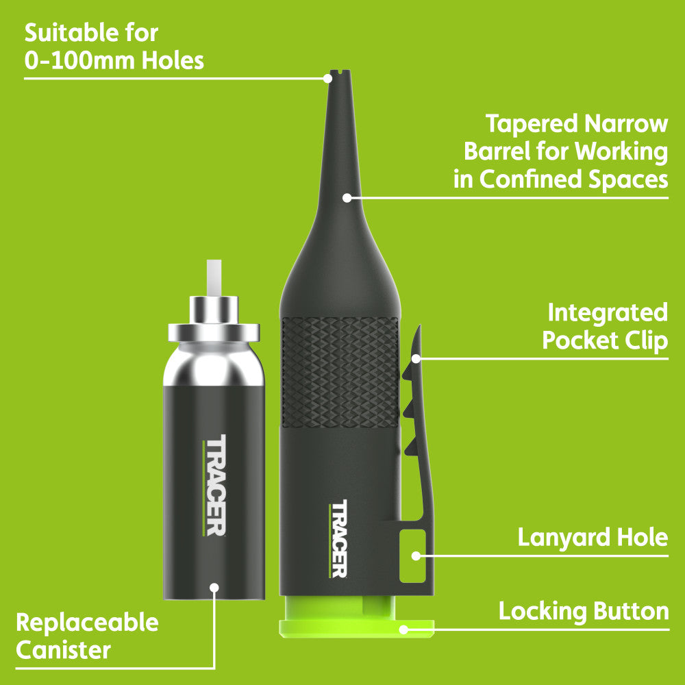TRACER Trueshot Deep Hole Chalk Marker Kit ACSMK1