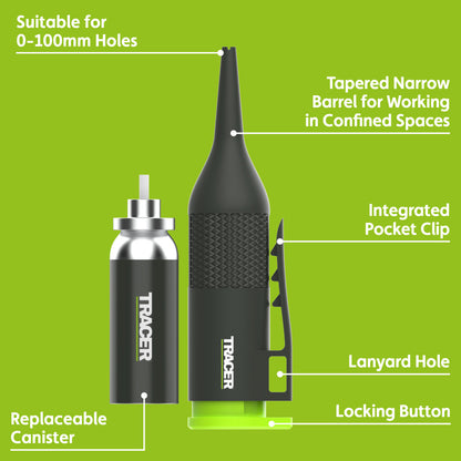 TRACER Trueshot Deep Hole Chalk Marker Kit ACSMK1